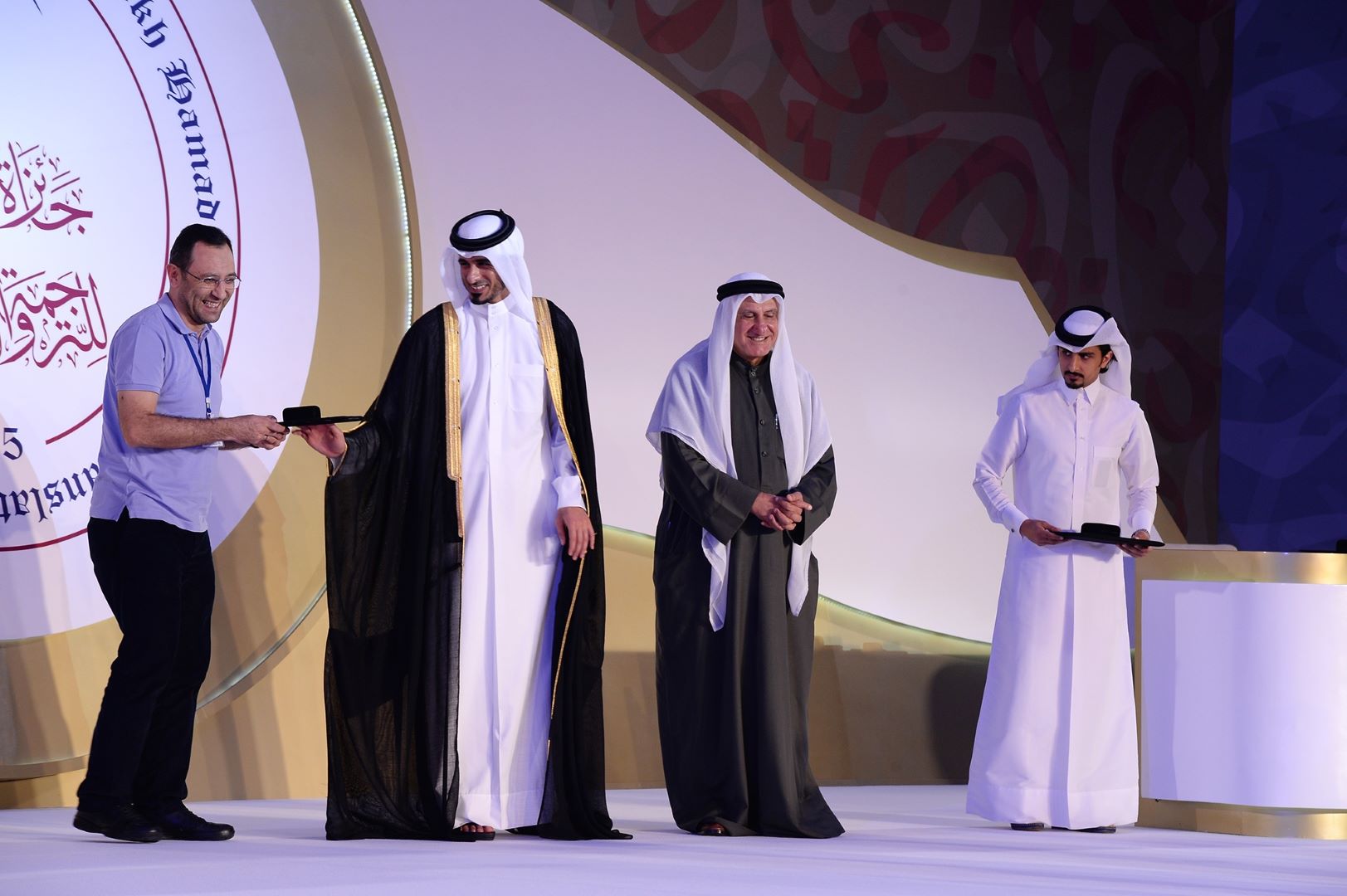 حفل تسليم جائزة الشيخ حمد للترجمة - دورة 2015