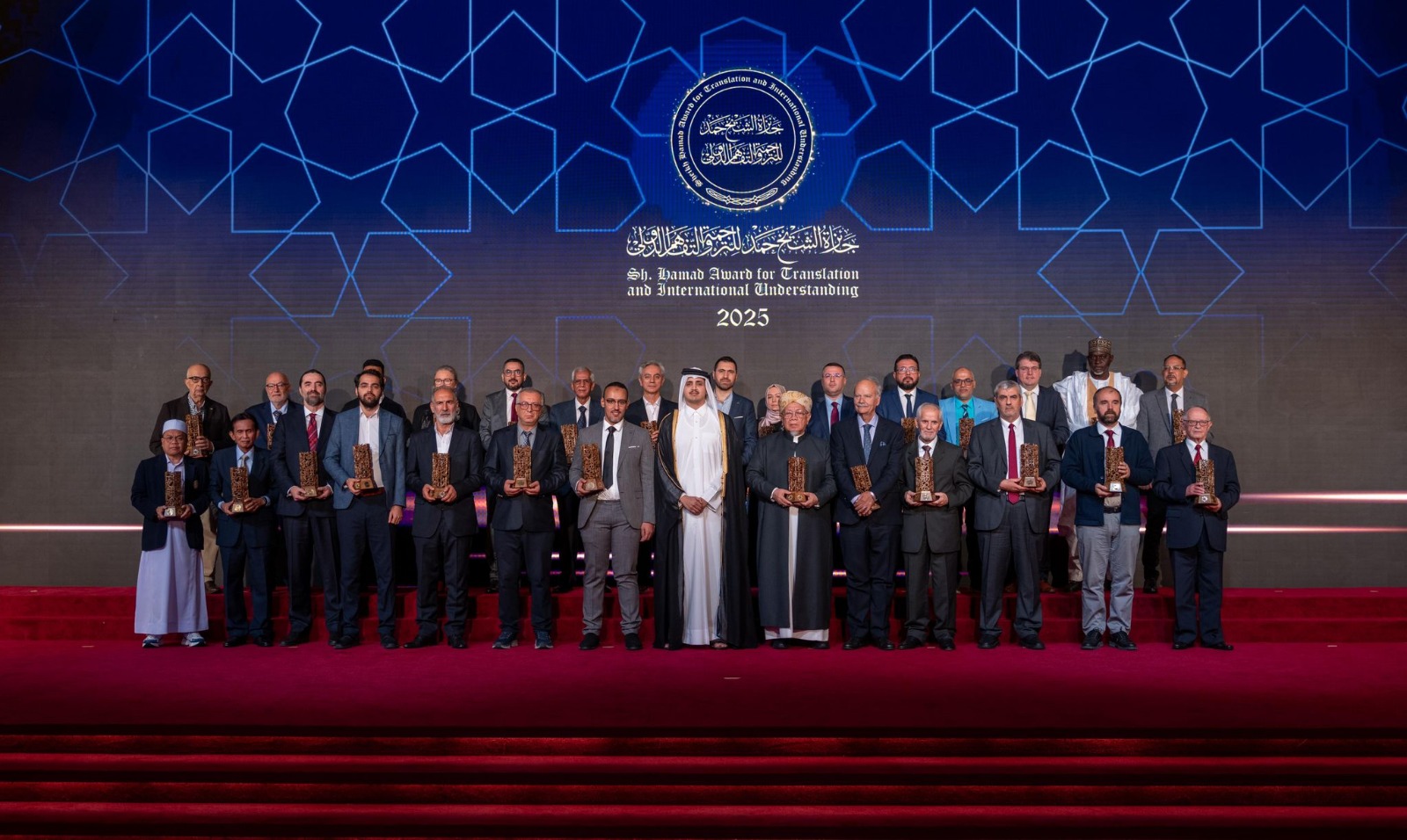 حفل تكريم الفائزين في الدورة الحادية عشرة لجائزة الشيح حمد للترجمة
